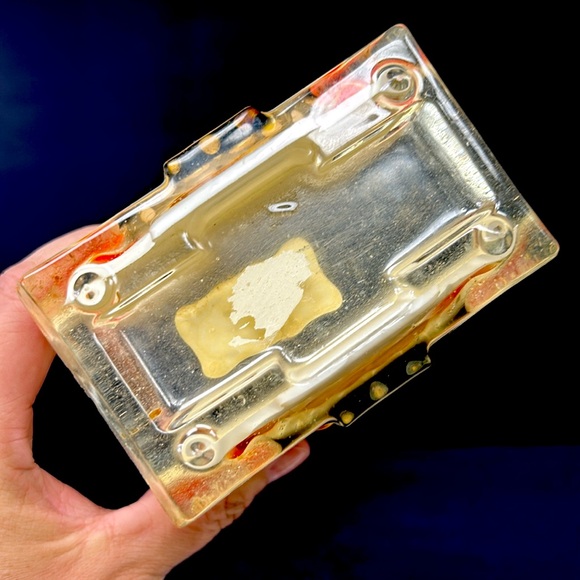 Retro 60’s “WONDERMOLD” lucite /resin owl shaped napkin/ letter holder - Picture 6 of 8